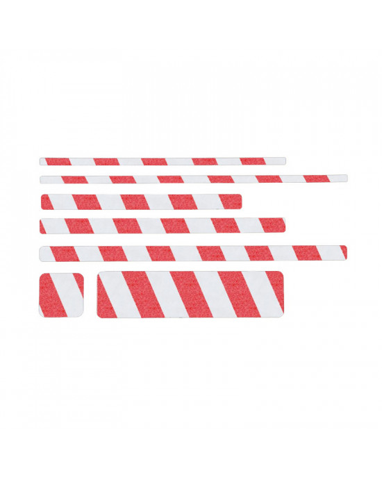 Non Slip Red/White Hazard Warning Floor Sheets (10 Pack) Non Slip Red/White Hazard Warning Floor Sheets (10 Pack)